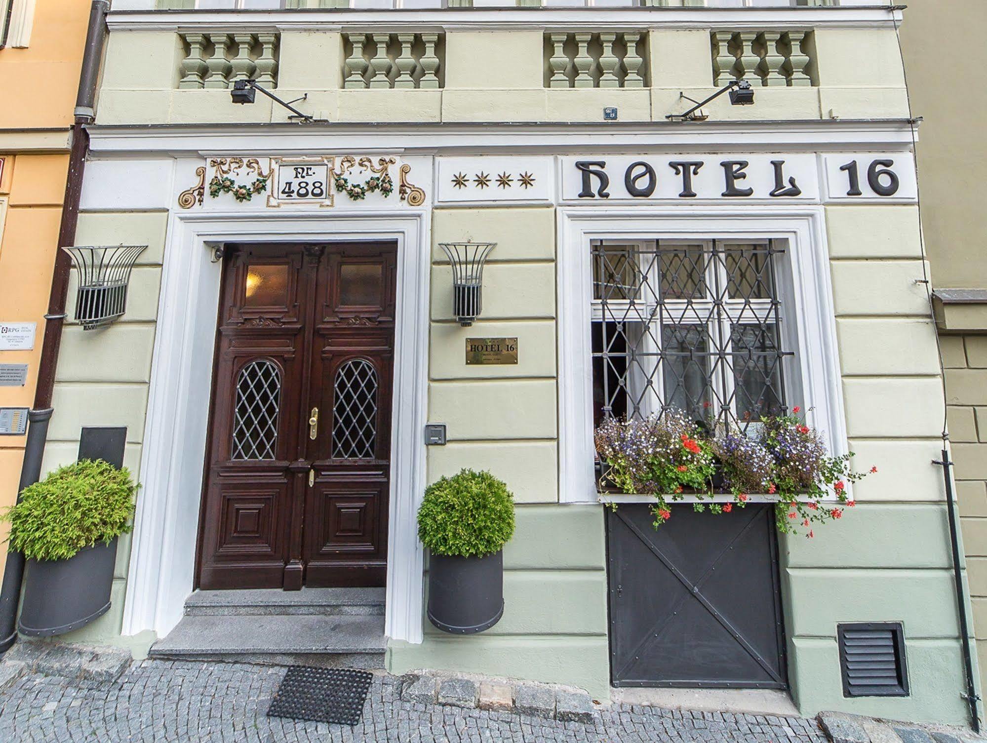 Boutique Hotel 16 Прага Экстерьер фото